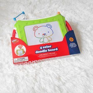 Play Right 4 Color Doodle Board Green Multi